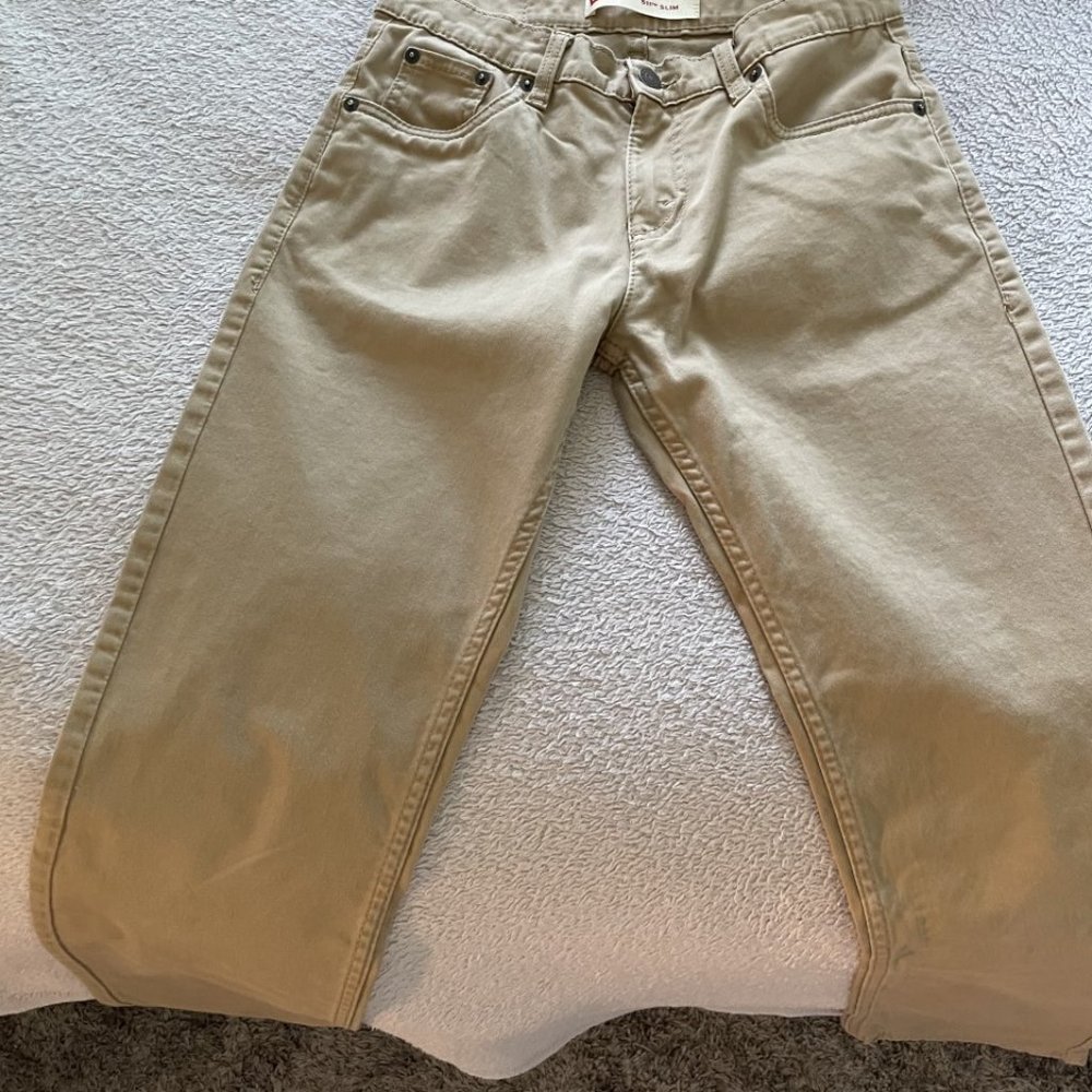 Levis khaki pants